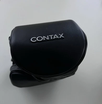 [COMO NUEVO] CONTAX C-8 Estuche de Cuero Original para Cámara con Diseño de Cremallera Ajustable Foto 1 de 4