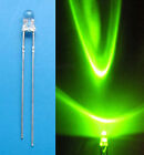 100Pcs 3mm Green LED Lamps Light 250mcd