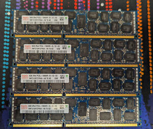 32GB (4x8GB) PC3L-10600R DDR3-1333MHz 2Rx4 REG ECC Hynix HMT31GR7CFR4A-H9