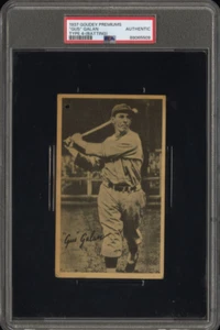 Tarjeta de béisbol de bateo 1937 Gus Galan Goudey Premiums tipo 4 clasificación PSA - Imagen 1 de 4