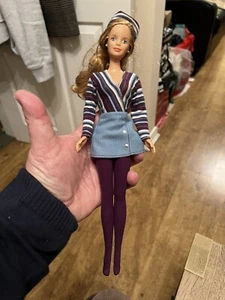 Vintage Barbie Chic Doll Corduroy Cool Fashion Avenue 1999 Mattel Avon Exclusive - Picture 1 of 5