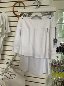 Lija White Tennis Skort - Picture 1 of 2
