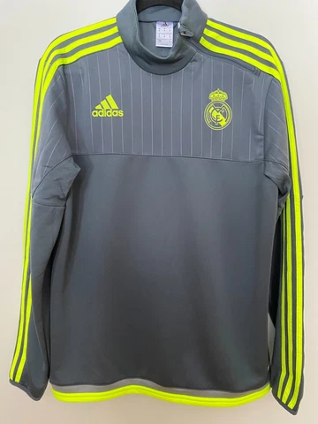 Men's Adidas Real Hala Madrid 03 2015 Jacket Track Tot Soccer Football Size M Cover