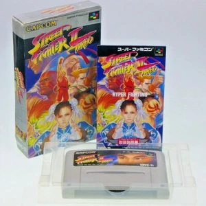 STREET FIGHTER II TURBO Nintendo SFC Super Famicom Japan Import somewhat used - Picture 1 of 1