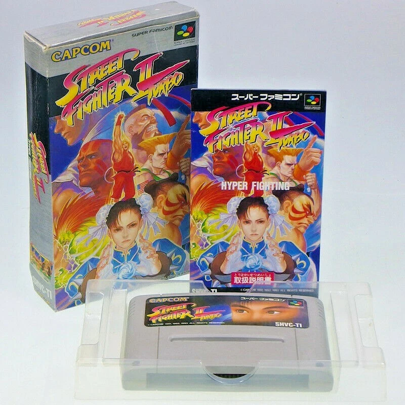 STREET FIGHTER II TURBO Nintendo SFC Super Famicom Japan Import somewhat used - Image 1 of 1