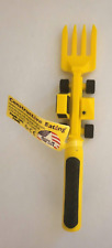 Constructive Eating Tractor Fork Utensil Yellow Kids Toddler Made in USA NEW