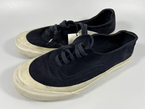 ZARA Mens Lace up Casual Shoes Sneakers in Navy US SIZE 9 - Picture 1 of 11