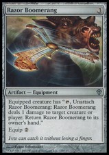 Magic the Gathering MTG Razor Boomerang (129) Worldwake   LP