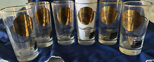 VINTAGE RAWLINGS BASKETBALL GLASSES ~ RSS OFFICIAL Lot Of 6