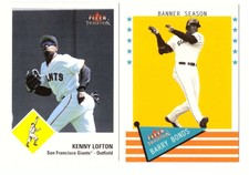 2003 Fleer Tradition (Base 101-485) - SAN FRANCISCO GIANTS Team Set 
