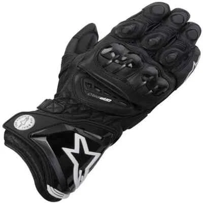 ALPINESTARS MOTORCYCLE GLOVES Alpinestars GP Pro Classic Motorcycle Riding Gloves, TPU Finger Protection,Black