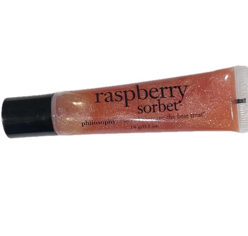 Philosophy Raspberry Sorbet Lip Shine Gloss .5oz New - Image 1 of 1