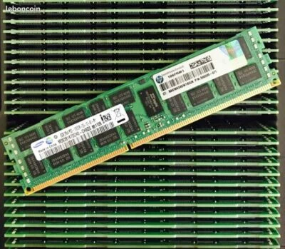 RAM mémoire 8GB DDR3 PC3-14900R ECC Registred pour SERVER - Photo 1/4
