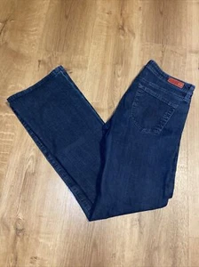 AG 'The Angel' Boot Cut Stretch Denim Jeans Dark Wash Women's Size 28R - Picture 1 of 9