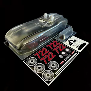 RC Car Karosserie 1:10 unlackiert Mercedes Benz 300 SLR 722 Mille Miglia 1955 - Bild 1 von 9