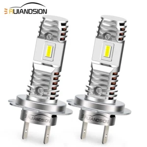 2pcs Canbus H7 CSP LED 10-30V Car Fog Bulb Front Headlight Lamp DRL White 2000LM - Picture 1 of 9