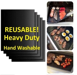 BBQ Baking Nonstick Grill Mats, Five Pack!! - Picture 1 of 3