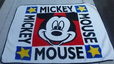 Large Disney Mickey Mouse Fleece Thick Blanket 49" x 65" Bedding Couch