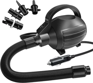 AWSUM Electric Air Pump for Inflatable, 12V DC Air Mattress Pump Quick Fill Infl - Picture 1 of 12