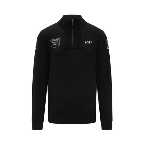 Porsche Formula E Team Knitted Sweater - Black Cover
