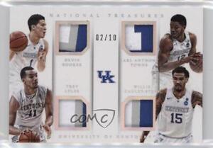 2015 Panini National Treasures College Prime /10 Willie Cauley-Stein Rookie RC