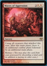 Waves of Aggression Eventide NM White Red Rare MAGIC CARD (ID# 249002) ABUGames