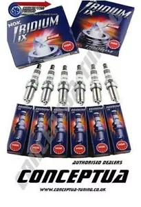 Set 6x uprated NGK Iridium Spark Plugs HR7- For JZA80 Supra 2JZ-GE Non Turbo - Picture 1 of 1