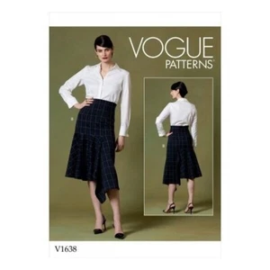 out-of-print: Vogue V1638 Papier Schnittmuster, Rock, sizes 6 - 14, Gr. 32 - 40 - Bild 1 von 2