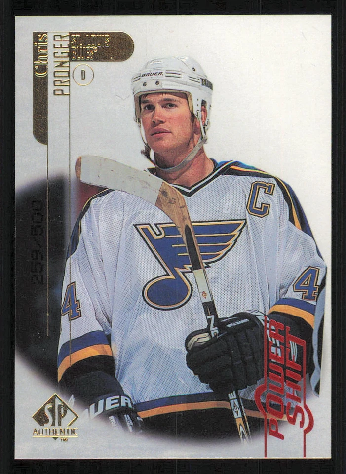 1998-99 SP Authentic #71 Chris Pronger - Image 1 of 2