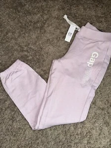 NEW Girl's GAP Kids Pink Joggers Style Sweatpants Small 6 - 7 - Picture 1 of 8