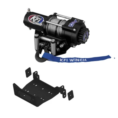 2000 lb KFI Winch Combo Kit (M5) For 2018-2019 Yamaha Wolverine X4 / SE Foto 1 de 4