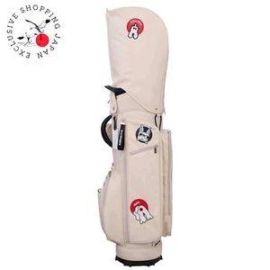 MU Sports Golf Cart Bag Embroidery Tunnel 8.5in Lightweight 2023 Ivory Ladies - Picture 1 of 8
