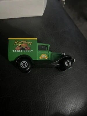Matchbox 1979 Model A Ford Van Rowntrees Jelly  3” vintage diecast - Image 1 of 4