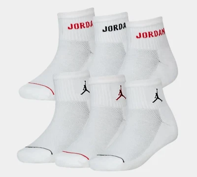 Calcetines tobilleros acolchados Jordan - BJ0342 001 - 6 pares - 5Y - 7Y / Para mujer: 6,5-8,5 Foto 1 de 4