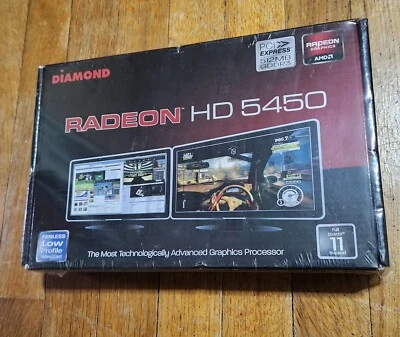 Diamond Multimedia ATI AMD Radeon HD 5450 PCI Express Video Graphics Card AMD - Image 1 of 4