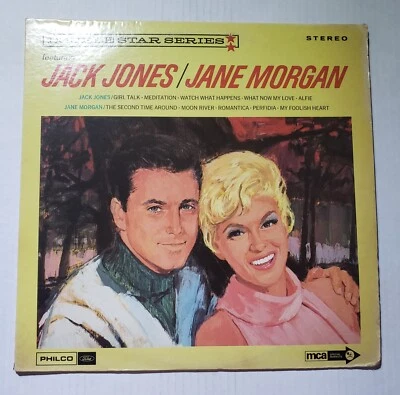 JANE MORGAN/JACK JONES-LP-VG+ MCA/PHILCO/FORD-STEREO-DOUBLE STAR SERIES - Image 1 of 2