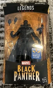 Figura de acción Black Panther Marvel Legends 6" exclusiva de Hasbro Walmart (nueva) - Imagen 1 de 6