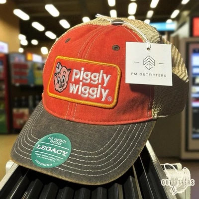 Retro Vintage Style Piggly Wiggly Novelty Patch Legacy Old Favorite Trucker Hat - Image 1 of 4