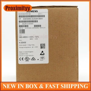 Nuevo Siemens 6SE6440-2UD24-0BA1 6SE6 440-2UD24-0BA1 MICROMASTER440 sin filtro - Imagen 1 de 3