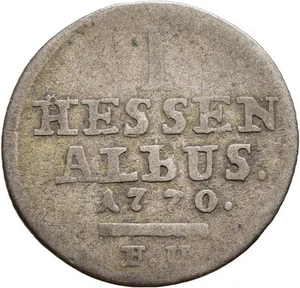 Hessen-Kassel 1 Albus 1770 FU - Friedrich II - Bild 1 von 2