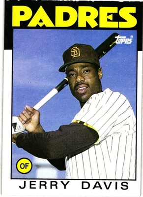 1986 Topps - Jerry Davis #323 - Image 1 of 2