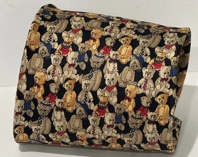 Corbata corbata artefactos museo oso de peluche 100 años aniversario 2002 aprox. 59" x 3,75" Foto 1 de 4