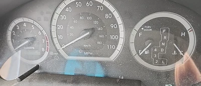 Sienna 2008 OE velocímetro calibre panel 145 k millas Toyota Foto 1 de 4