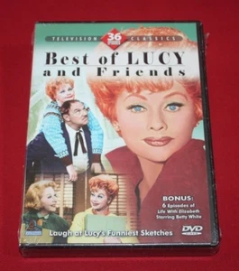 BEST OF LUCY AND FRIENDS (DVD, 2007) LUCILLE BALL ~ 4 DISC SET FACTORY SEALED - Picture 1 of 3