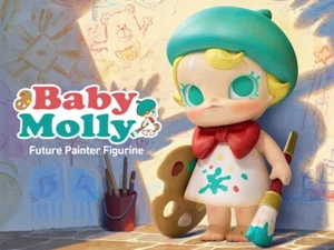 POP MART Baby Molly Future Painter BIG SIZE Unopened Figure H190mm JAPAN - Picture 1 of 6