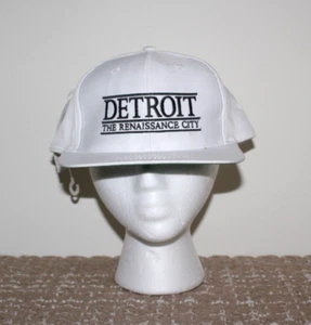 Rare 1990'S Vintage The Game "DETROIT THE RENAISSANCE CITY" NWT Baseball Hat/Cap - Picture 1 of 9
