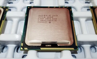 Intel Xeon L5638 2.00GHz 6-Core 12MB LGA1366 Server Processor CPU SLBWY 60W - Image 1 of 2
