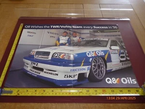 Q8 ÖLE TWR/VOLVO TEAM RICKARD RYDELL/KELVIN BURT ENTFERNTER AUTOSPORTEINSATZ *LESEN - Bild 1 von 12
