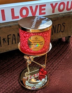 Bath and Body Works Heart Arrow Pedestal 3-Wick Candle Holder New "2025" - Picture 1 of 4