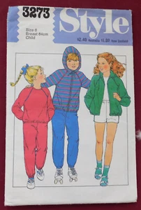 Style 3273 - Child’s Jacket, Pullover Top, Trousers and Shorts - Size –6 - Picture 1 of 1